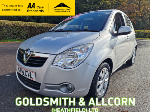 Vauxhall Agila  1.2 VVT ecoFLEX SE MPV 5dr Petrol Manual Euro 5 LOW MILEAGE ONLY 34,000 MIL