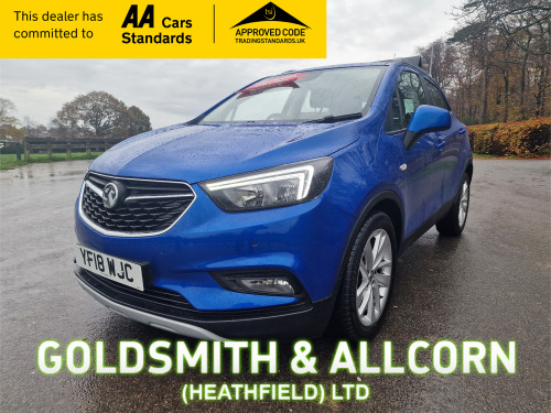 Vauxhall Mokka X  1.4i Turbo ecoTEC Active SUV 5dr Petrol Manual Euro 6 (s/s) (140 ps)+LOW MI 