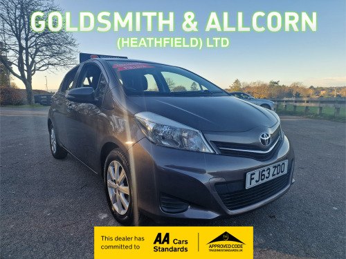 Toyota Yaris  1.33 Dual VVT-i TR Hatchback 5dr Petrol Manual Euro 5 (101 ps) 