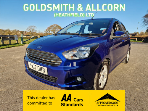 Ford Ka+  1.2 Ti-VCT Zetec Hatchback 5dr Petrol Manual Euro 6 (70 ps) one owner 