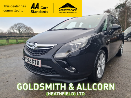 Vauxhall Zafira Tourer  1.4i Turbo SRi MPV 5dr Petrol Manual Euro 6 (140 ps)+LOW MILEAGE+, + 7 SEAT 