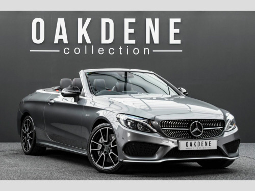 Mercedes-Benz C-Class C43 3.0 C43 V6 AMG (Premium Plus) Cabriolet G-Tronic+ 4MATIC Euro 6 (s/s) 2dr