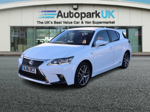 Lexus CT 200h  1.8 200h F Sport Hatchback 5dr Petrol Hybrid CVT E