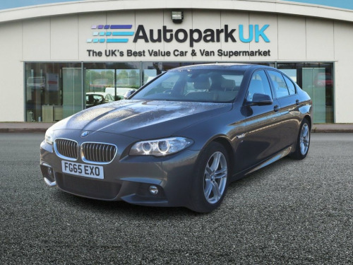 BMW 5 Series  2.0 520d M Sport Saloon 4dr Diesel Auto Euro 6 (s/