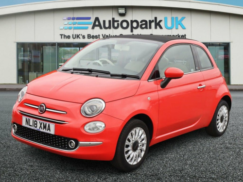 Fiat 500C  1.2 ECO Lounge Convertible 2dr Petrol Manual Euro 