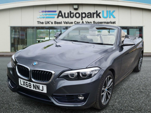 BMW 2 Series  1.5 218i GPF Sport Convertible 2dr Petrol Auto Eur