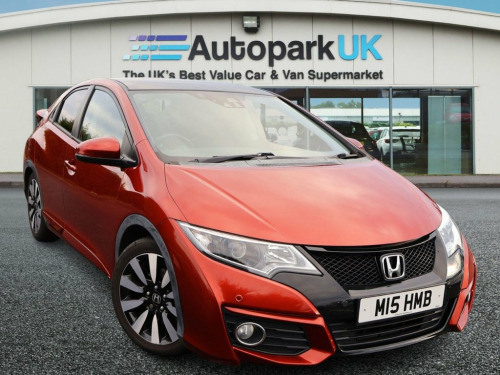 Honda Civic  1.8 i-VTEC SR Hatchback 5dr Petrol Auto Euro 6 (14 