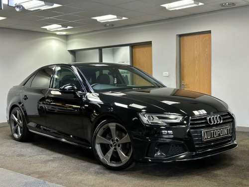 Audi A4  2.0 TFSI BLACK EDITION MHEV 4d 188 BHP full servic