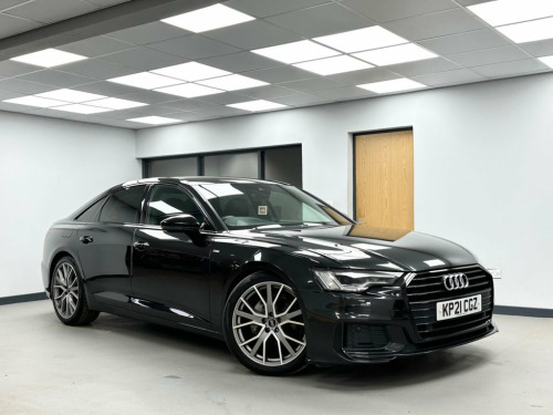 Audi A6  2.0 TDI S LINE BLACK EDITION MHEV 4d 202 BHP 1 own