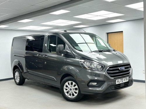 Ford Transit Custom  2.0 320 EcoBlue Limited Crew Van Double Cab 5dr Di