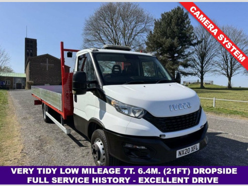 Iveco Daily  3.0D 70C18 21ft 2in (6.45m) Scaffold Dropside Manu
