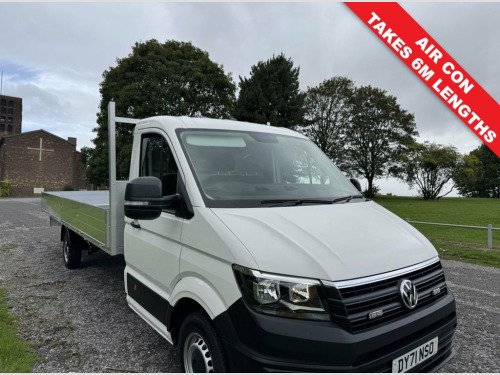 Volkswagen Crafter  2.0Tdi 3.5t. Extra Long 6m (20ft) Dropside, Eu.6 X