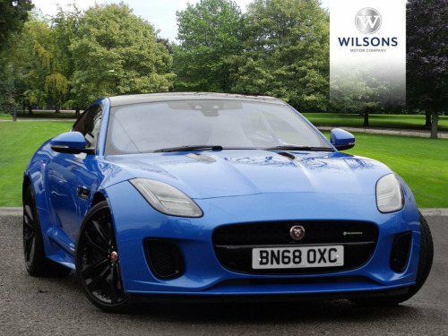 Jaguar F-TYPE  3.0 V6 GPF R-Dynamic Coupe 2dr Petrol Auto Euro 6 