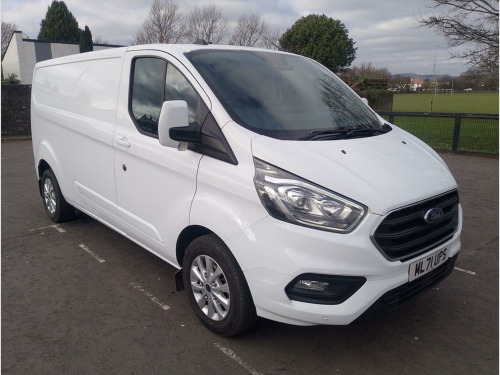 Ford Transit Custom  2.0 Transit Custom Limited Van 300 L2 2.0L EcoBlue 130PS FWD 6 Speed Manual