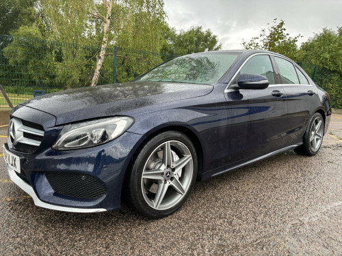 Mercedes-Benz C-Class  2.1 C220d AMG Line G-Tronic+ Euro 6 (s/s) 4dr