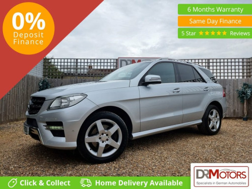 Mercedes-Benz M-Class ML350 3.0 ML350 BLUETEC AMG SPORT 5d 258 BHP