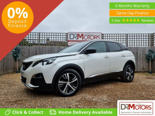 Peugeot 3008 Crossover  2.0 BLUEHDI S/S GT LINE 5d 180 BHP