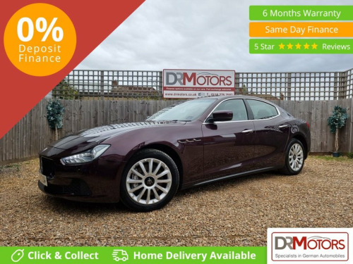 Maserati Ghibli  3.0D V6 Saloon 4dr Diesel ZF Euro 5 (s/s) (275 ps)