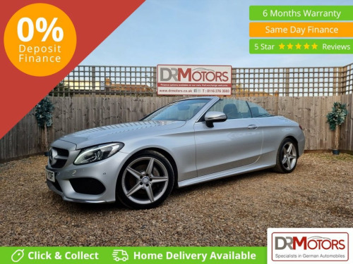 Mercedes-Benz C-Class  2.1 C220d AMG Line Cabriolet 2dr Diesel G-Tronic+ 