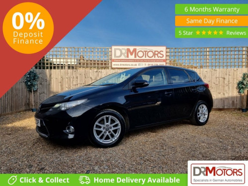 Toyota Auris  1.6 V-Matic Icon Plus Hatchback 5dr Petrol Manual 