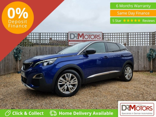 Peugeot 3008 Crossover  2.0 BlueHDi GT Line SUV 5dr Diesel Manual Euro 6 (