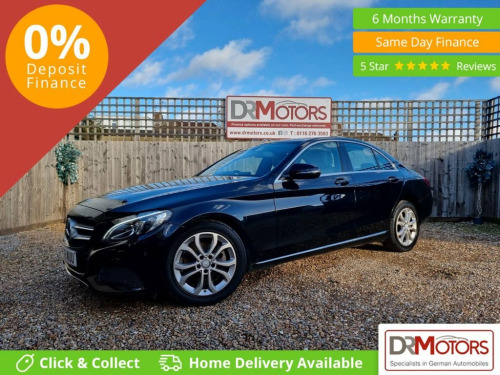 Mercedes-Benz C-Class  1.6 C200d Sport Saloon 4dr Diesel Manual Euro 6 (s