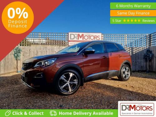 Peugeot 3008 Crossover  1.6 BlueHDi Allure SUV 5dr Diesel Manual Euro 6 (s