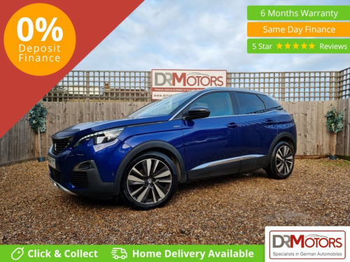 Peugeot 3008 Crossover  1.5 BlueHDi GT Line Premium SUV 5dr Diesel Manual 