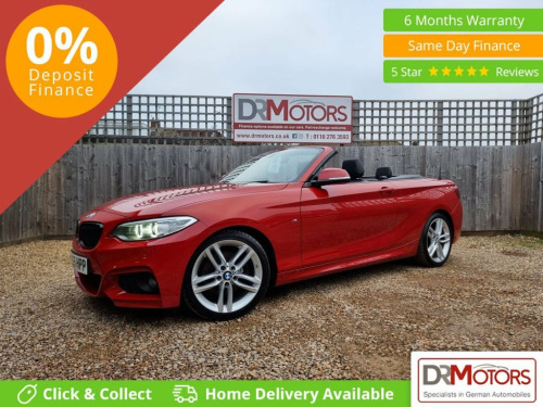 BMW 2 Series  2.0 220d M Sport Convertible 2dr Diesel Auto Euro 