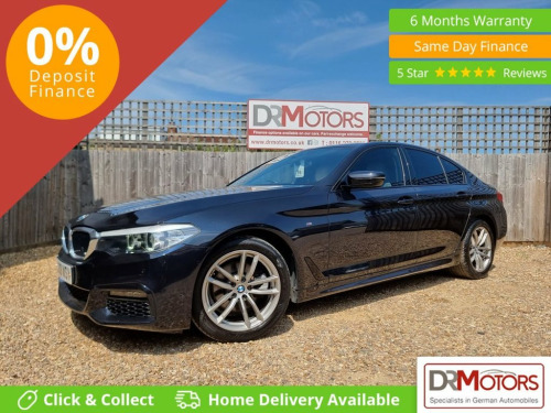 BMW 5 Series  2.0 520d M Sport Saloon 4dr Diesel Auto Euro 6 (s/