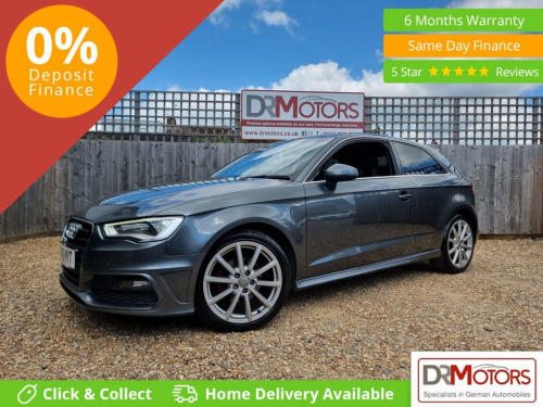 Audi A3  2.0 TDI S line Hatchback 3dr Diesel S Tronic Euro 