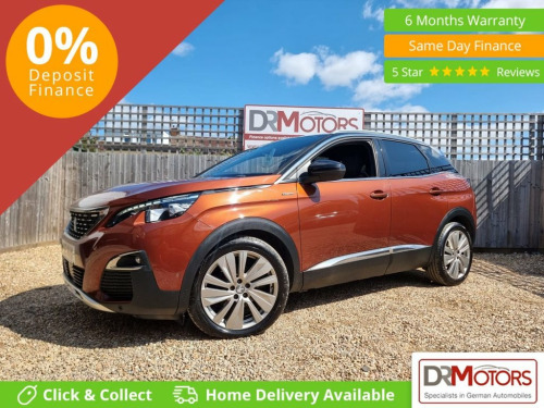Peugeot 3008 Crossover  1.6 BlueHDi GT Line SUV 5dr Diesel Manual Euro 6 (