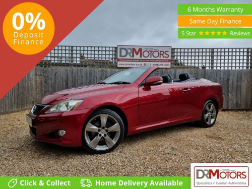 Lexus IS  2.5 250 Advance Convertible 2dr Petrol Auto Euro 5