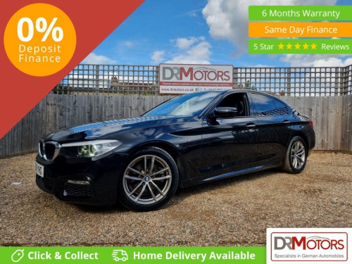 BMW 5 Series  2.0 520d M Sport Saloon 4dr Diesel Auto Euro 6 (s/