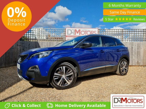 Peugeot 3008 Crossover  1.6 BlueHDi GT Line SUV 5dr Diesel Manual Euro 6 (