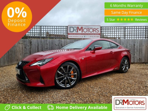 Lexus RC  2.5 300h F Sport Coupe 2dr Petrol Hybrid E-CVT Eur