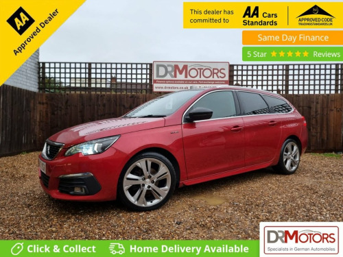 Peugeot 308 SW  1.6 BlueHDi GT Line Estate 5dr Diesel Manual Euro  