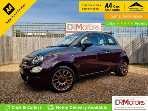 Fiat 500C  1.2 Collezione Convertible 2dr Petrol Manual Euro  