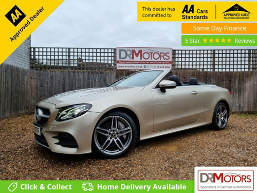 Mercedes-Benz E-Class E400 3.0 E400 V6 AMG Line (Premium) Cabriolet 2dr Petro 