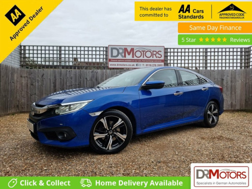 Honda Civic  1.6 i-DTEC SR Saloon 4dr Diesel Manual Euro 6 (s/s 