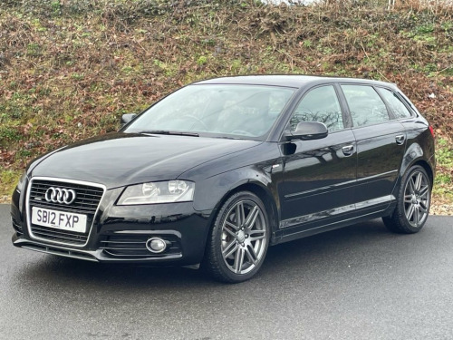 Audi A3  2.0 SPORTBACK TDI QUATTRO S LINE S/S 5d 168 BHP