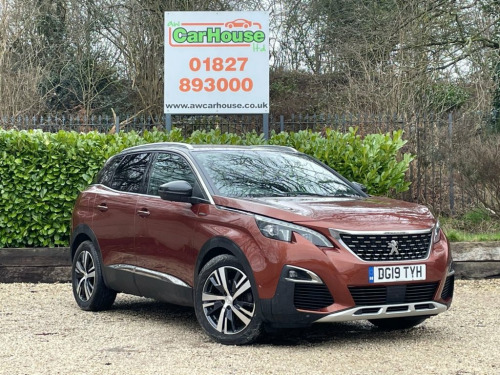 Peugeot 3008 Crossover  1.5 BlueHDi GT Line SUV 5dr Diesel Manual Euro 6 (