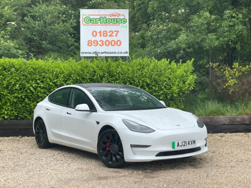 Tesla Model 3  (Dual Motor) Performance Saloon 4dr Electric Auto 