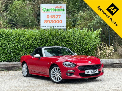 Fiat 124  1.4 MultiAir Anniversary Convertible 2dr Petrol Eu