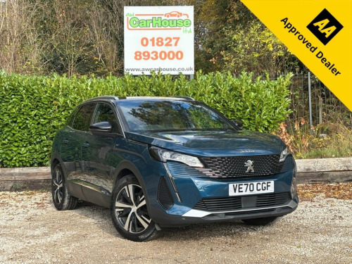 Peugeot 3008 Crossover  1.5 BlueHDi GT SUV 5dr Diesel Manual 