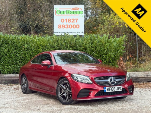 Mercedes-Benz C-Class C200 1.5 C200 MHEV AMG Line Coupe 2dr Petrol G-Tronic+