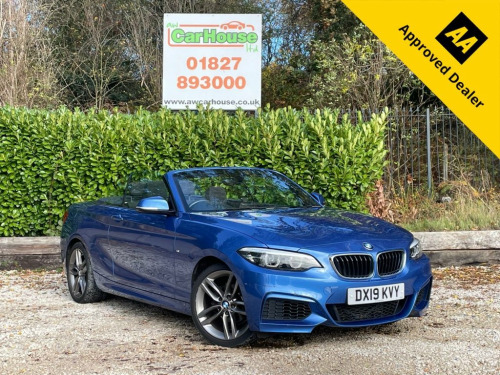BMW 2 Series  1.5 218i GPF M Sport Convertible 2dr Petrol Auto E