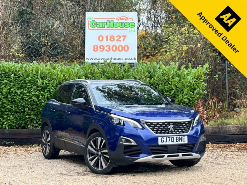 Peugeot 3008 Crossover  1.2 PureTech GT Line Premium SUV 5dr Petrol Manual