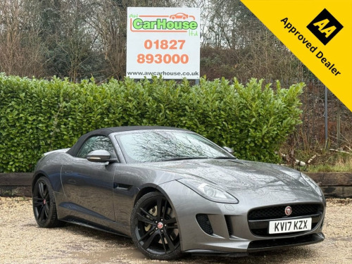 Jaguar F-TYPE  3.0 V6 Convertible 2dr Petrol Auto Euro 6 (s/s) (3 