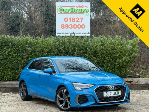 Audi A3  1.5 TFSI 35 S line Sportback 5dr Petrol Manual Eur 